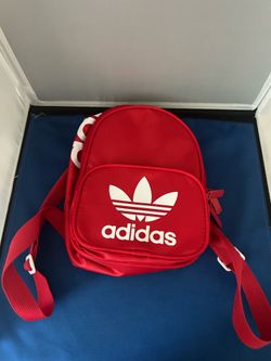 red Adidas Originals Santiago mini backpack