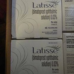 LATISSE EYELASH GROWTH SERUM 2 BOXES