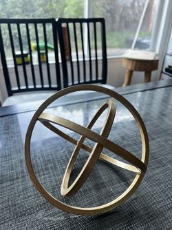 Modern Home Decor Metal Sphere