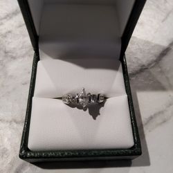  Marquise Cut Real Dimond Engagement Ring