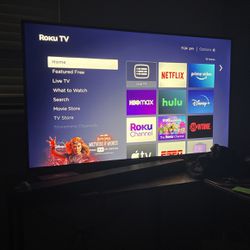 Roku 50 Inch Flatscreen Tv