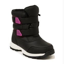 WONDER NATION Snow Boots Girls Sz 1