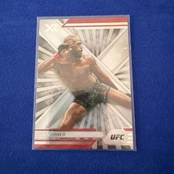 Jon Jones 2022 Pannini Chronicles XR UFC Card