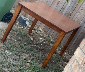 Nice solid wood large kitchen table