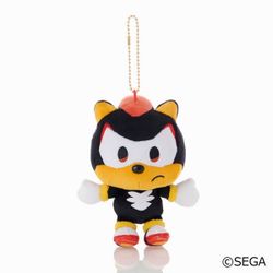 Sonic & Friends Japan Exclusive Shadow The Hedgehog Plush Keychain