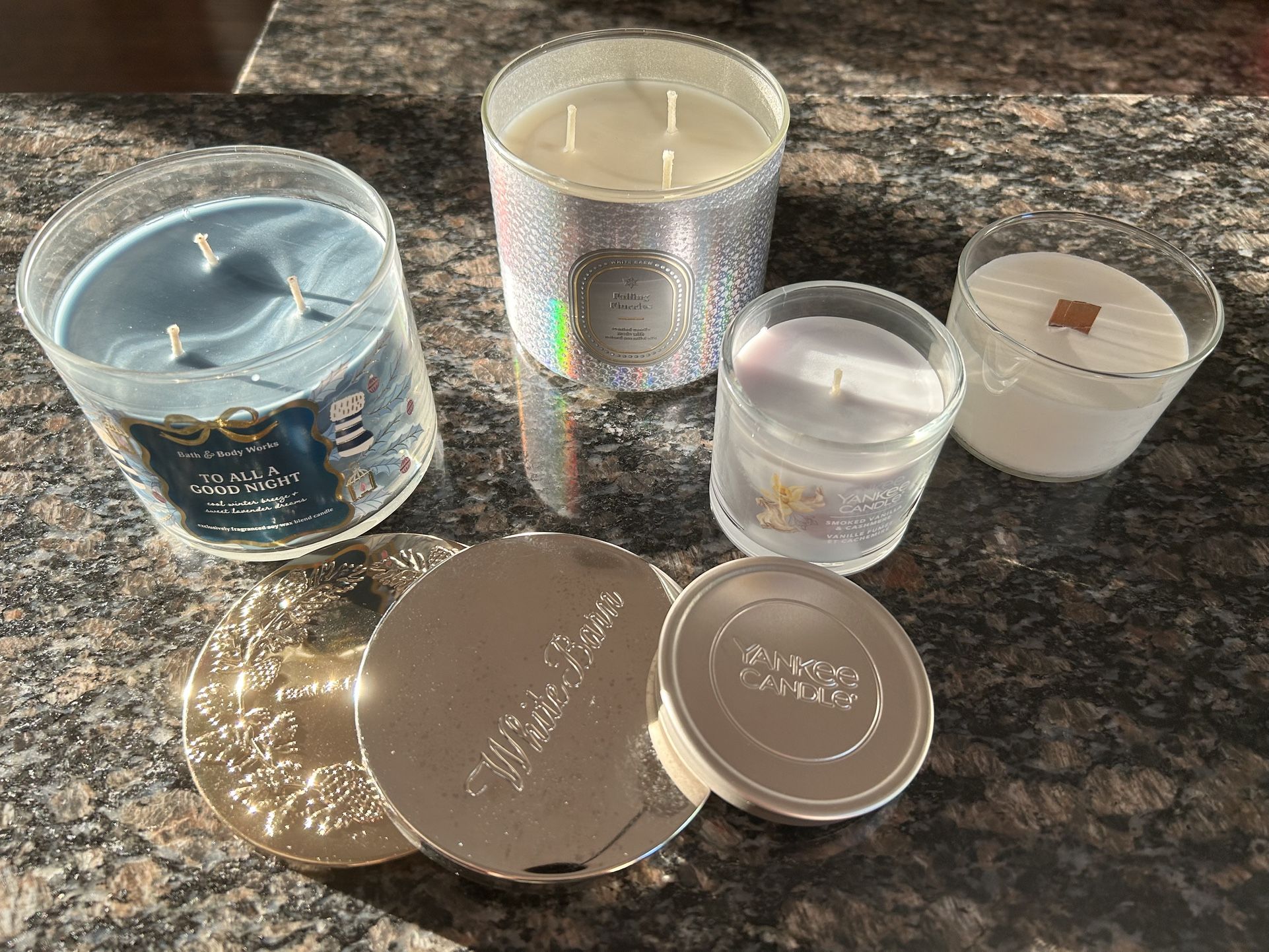4 Brand New Candles