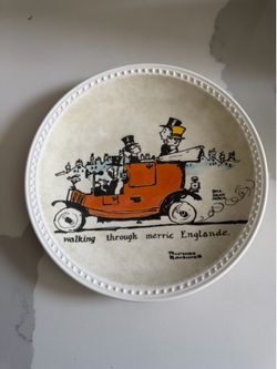 Norman Rockwell decorative plate