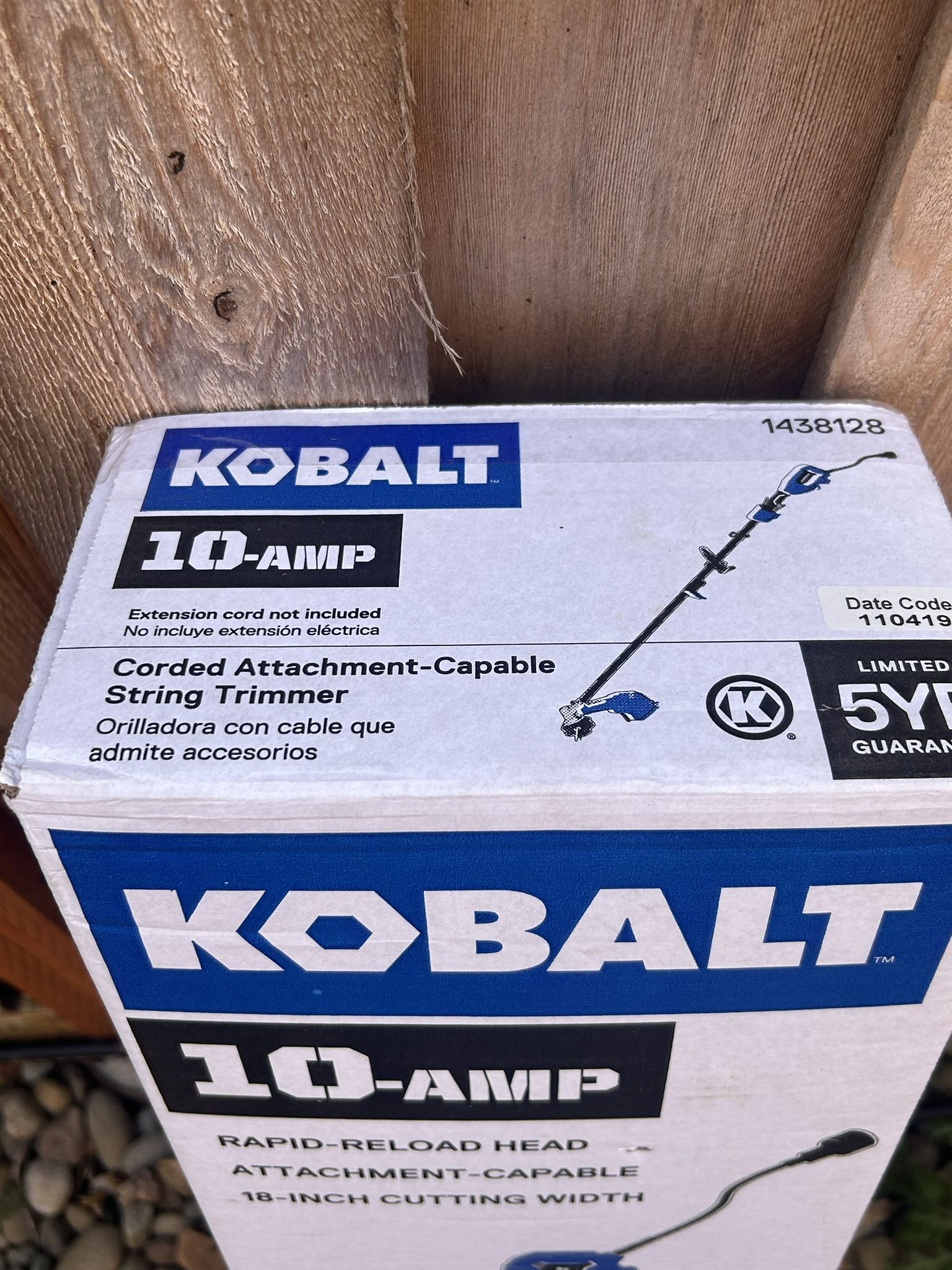 Kobalt Powered Edge Trimmer