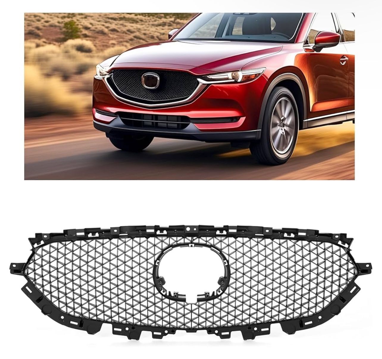 2017 - 2021 Mazda Front Grill Replacement