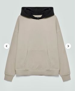 Men's color-blocked hoodie