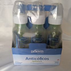 Baby Bottles 6 Pack, Dr. Brown Anti-colic