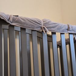 Crib (And Mattress AND rail covers)