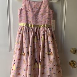 Disney Store Snow White Dress For Girl (7/8) Brand New