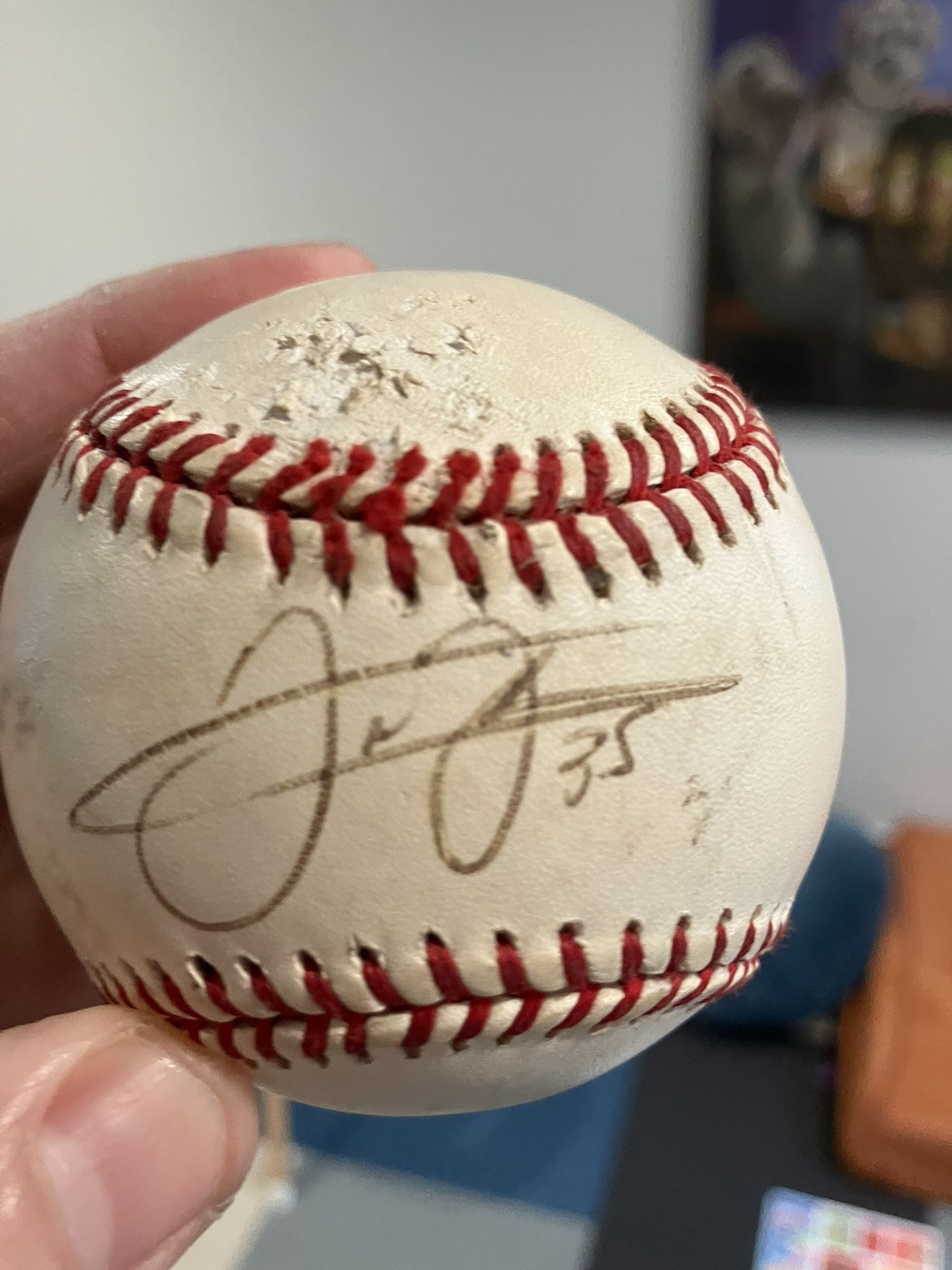 Frank Thomas Signed Baseball