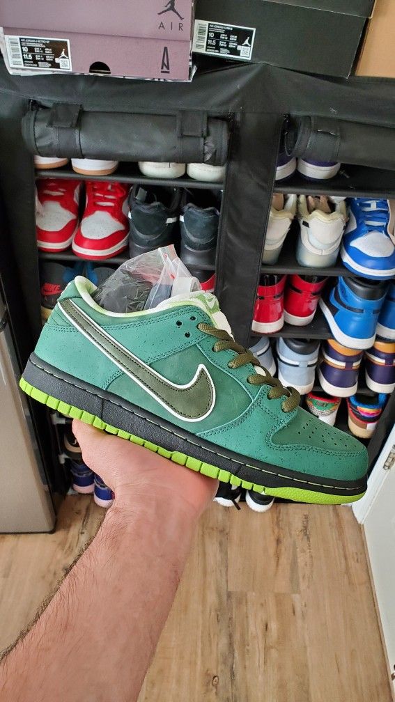 Nike Sb Dunk Low Lobster Green