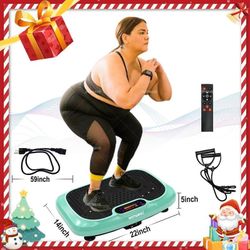 H12 $50  Vibration Plate Exercise Machine 66HZ 120 Levels with Lymphatic Drainage Machine Full Body Fitness Vibration Platform  Efficient Home Workout