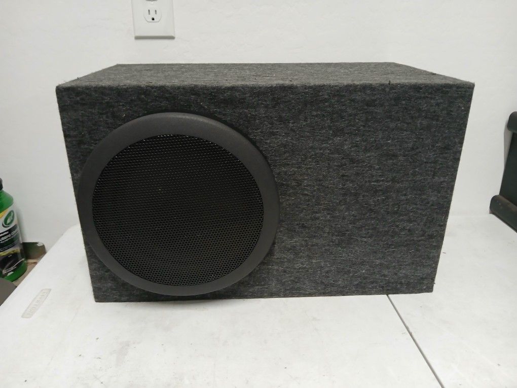 10" Subwoofer In Custom Ported Enclosure