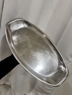 Stainless steel platter