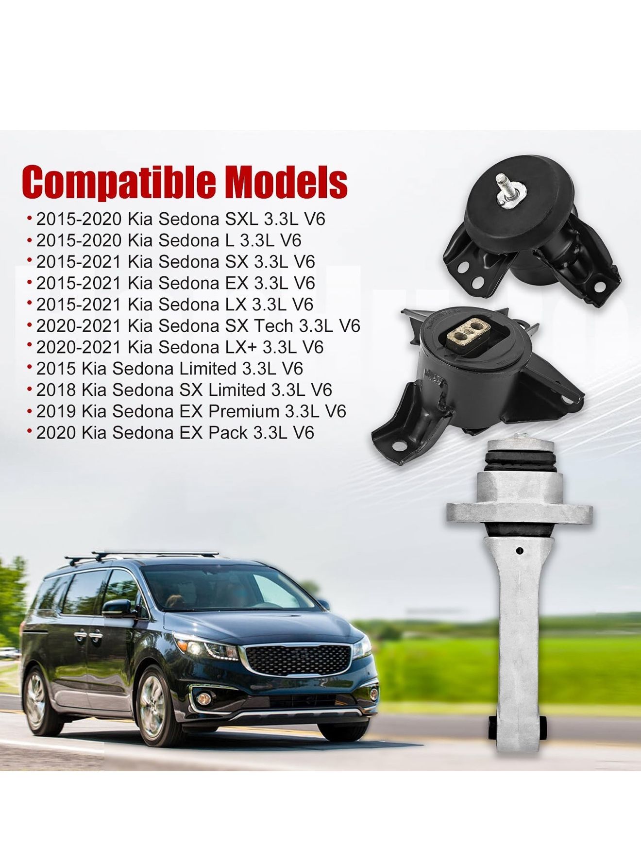 2015-2021 Engine N Transmisión Mounts