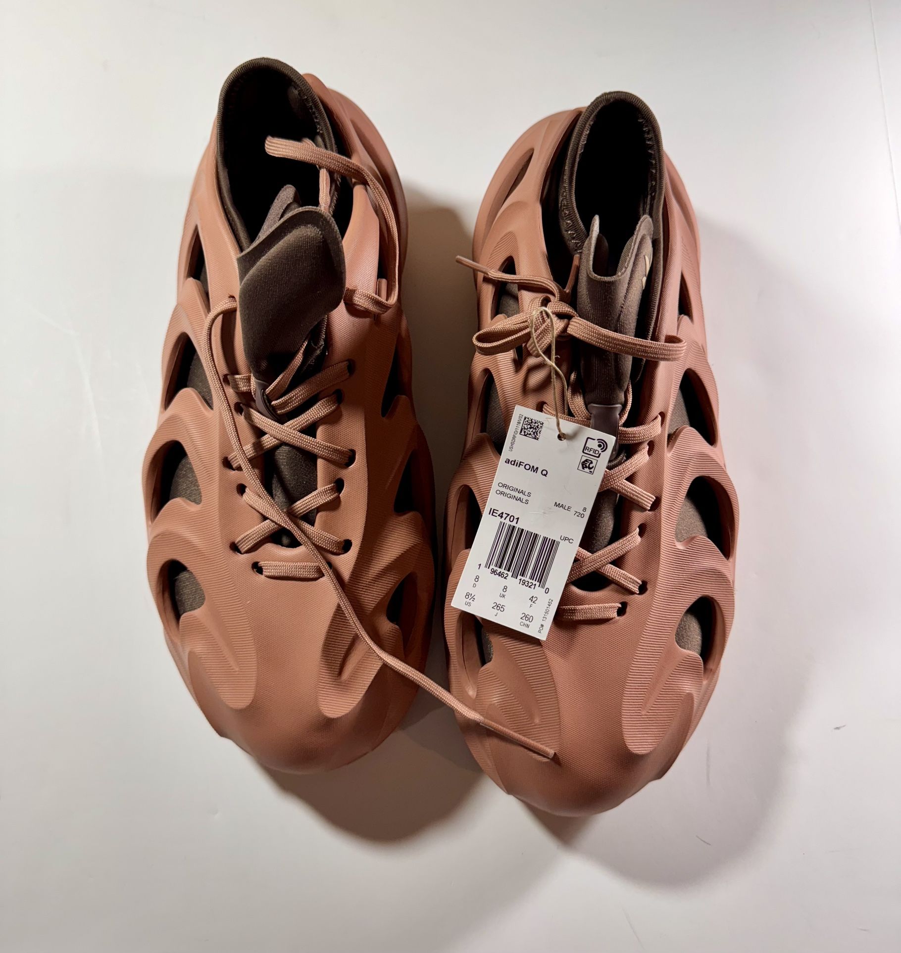 [IE4701] Adidas Adifom Q Men's Sneaker Shoes Tan/Brown Size 8.5 M New