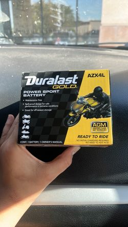 Durant gold power sport battery
