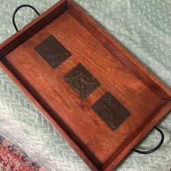 Wooden Tray Decor