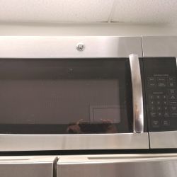 GE over the range. MICROWAVE 