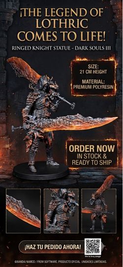 Dark Souls 3 Rigned Knight 22 CM Figure