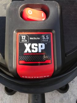 Craftsman XSP Wet/Dry Vacuum 5.5 HP 12gal BRAND NEW ! First $60 cash pick up