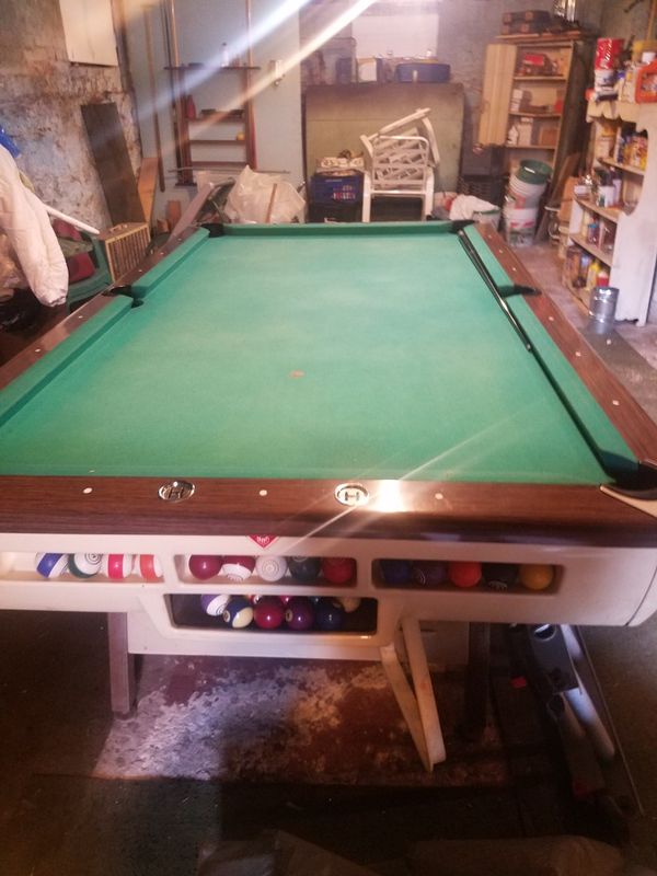 Amf Pool Table Great Condition Approximately 30 Years Old For Sale In Everett Ma Offerup