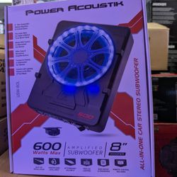 Power Acoustik 8" Hideaway