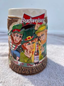 Budweiser steins