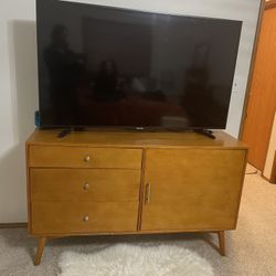Dresser Cabinet Console Mid Century Style 