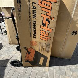 42" LAWN SWEEPER BARREDORA INGENIOSA DE 42 PULGADAS (106 CM) $250 Firm Each 