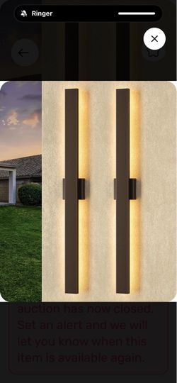 LED sconces exterior LED lights