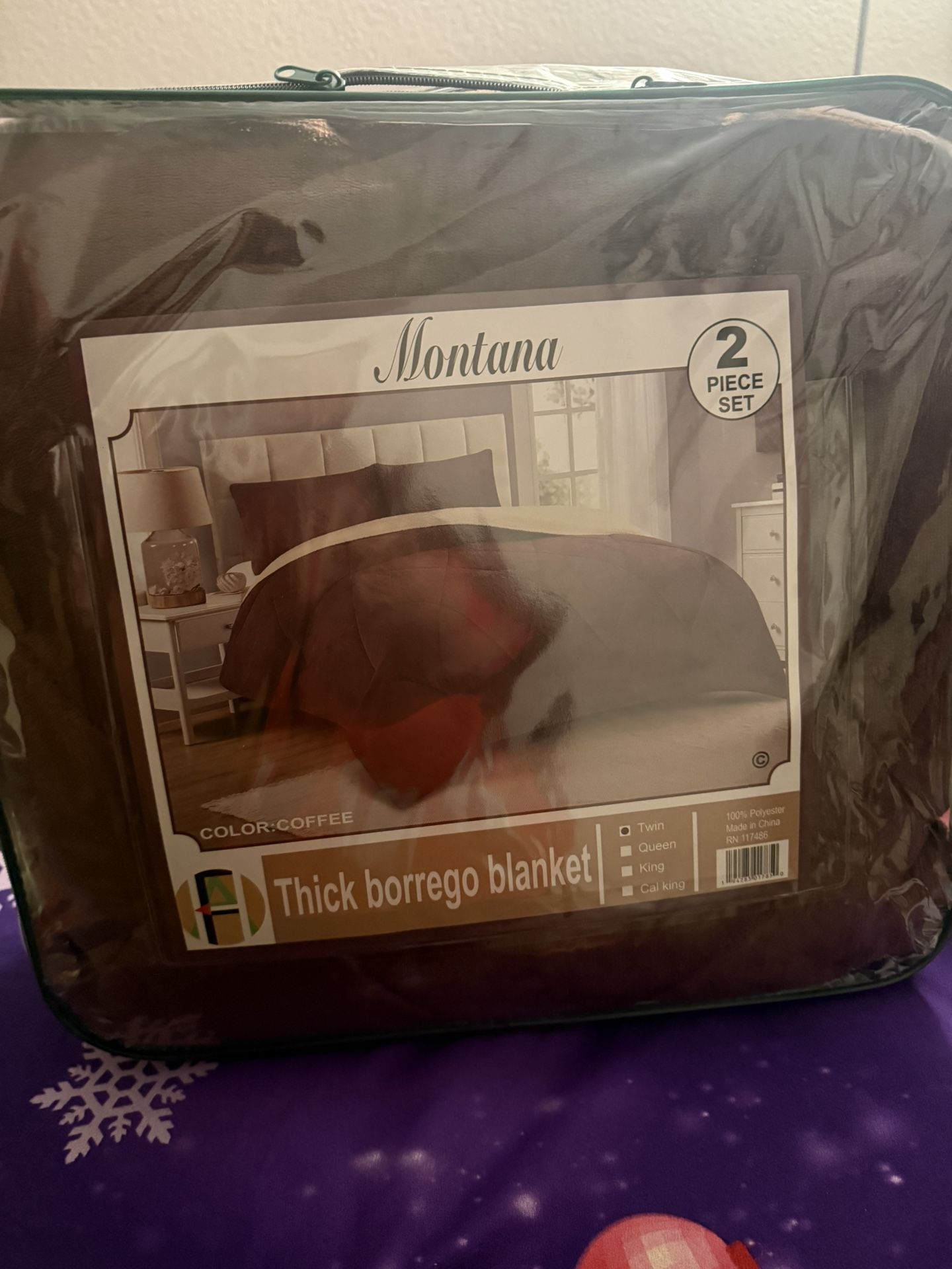 Twin Size Super Warm, Blanket Set