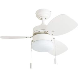 New In Box 30” Honeywell white ceiling fan