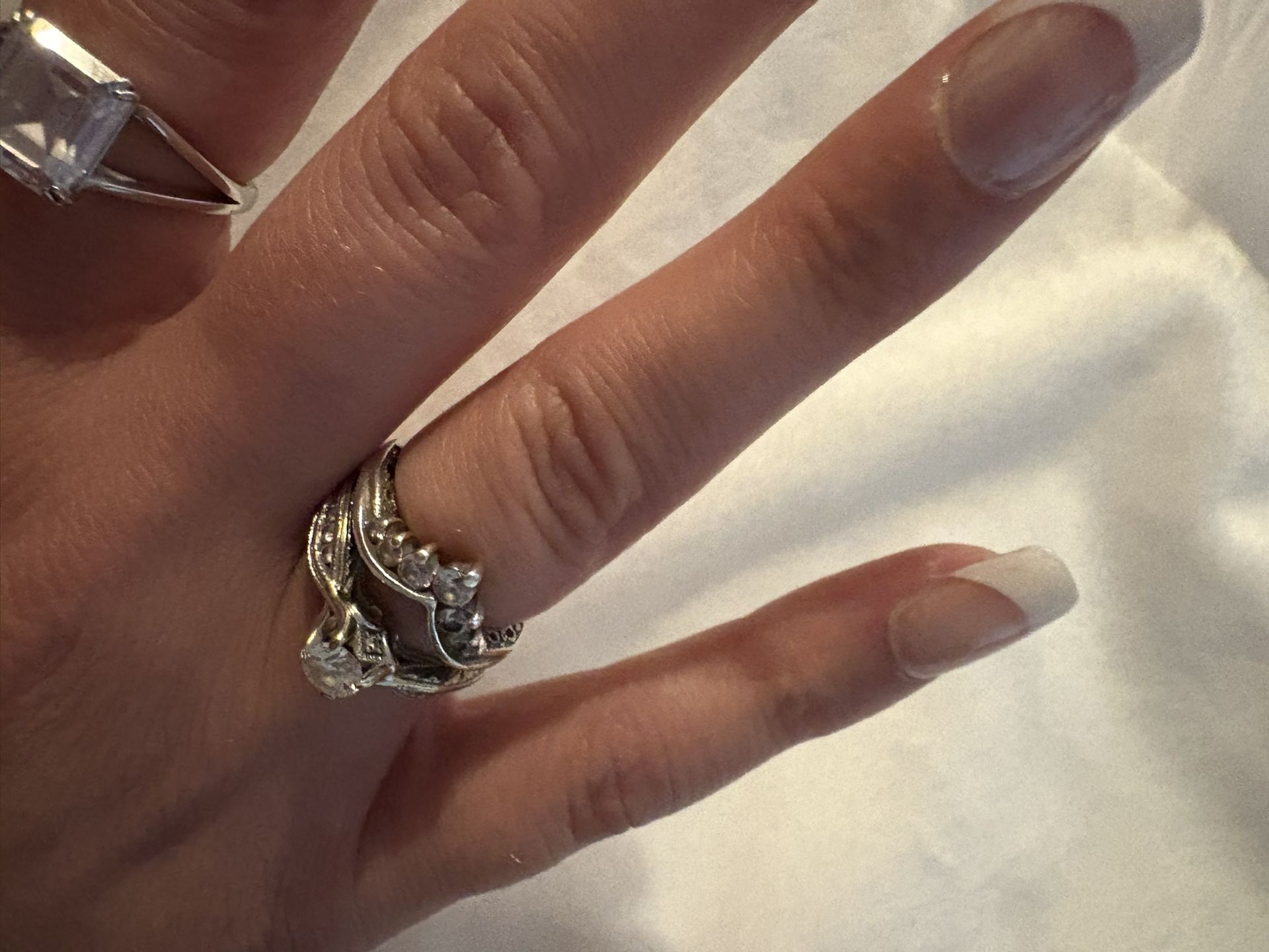 Diamond Ring And Band $500