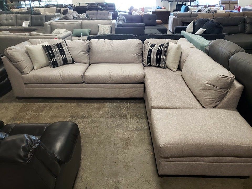 New l shape sectional sofa tax included free delivery