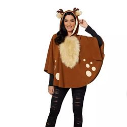 Adult Deer Poncho
