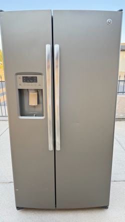 REFRIGERATOR GE SLATE COLOR