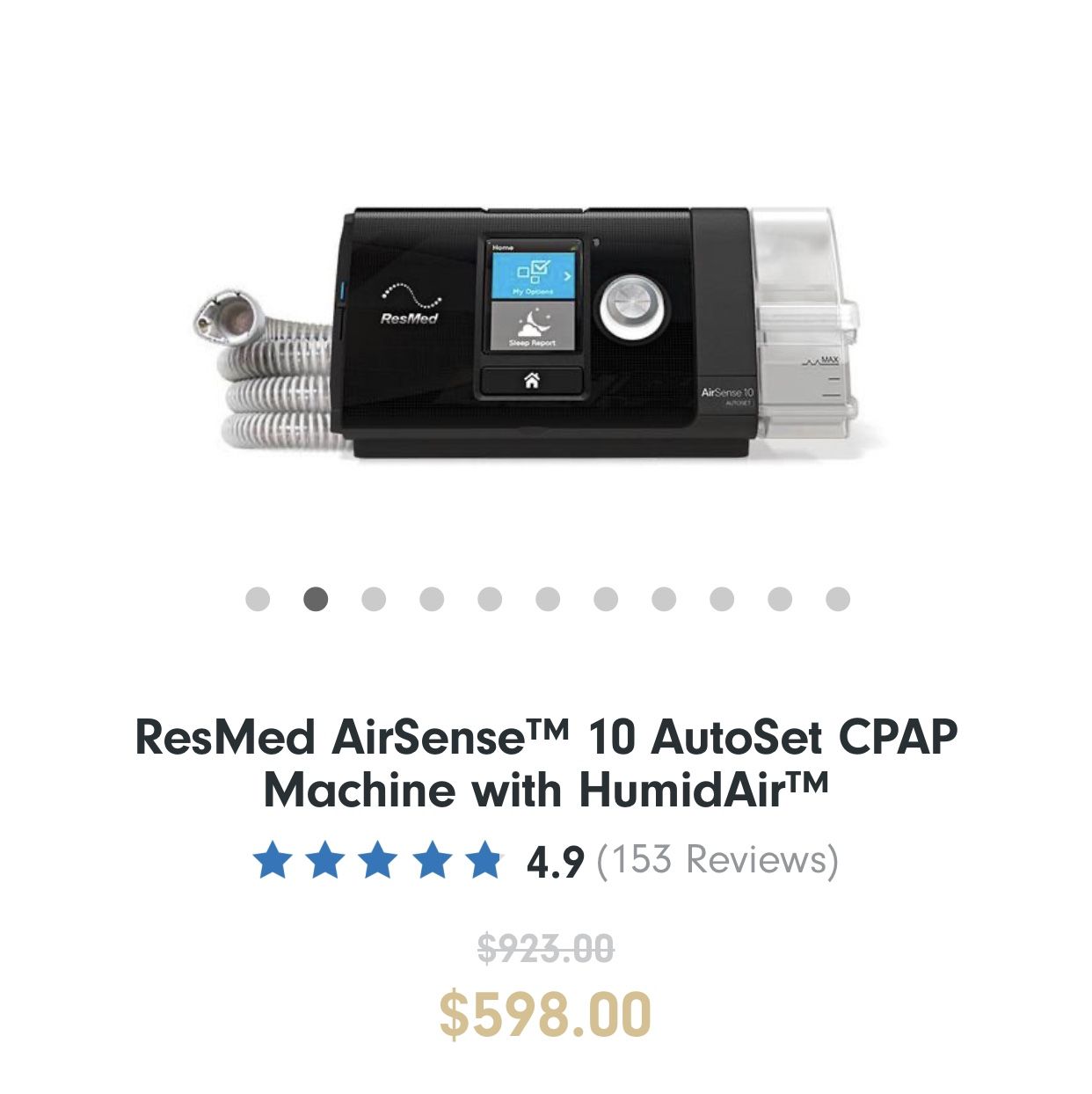 Brand New!!!! CPAP machine 10 Autoset