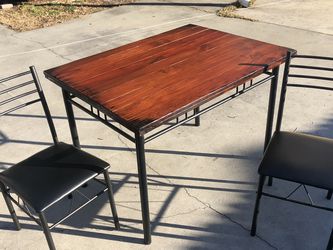 Handmade solid wood table