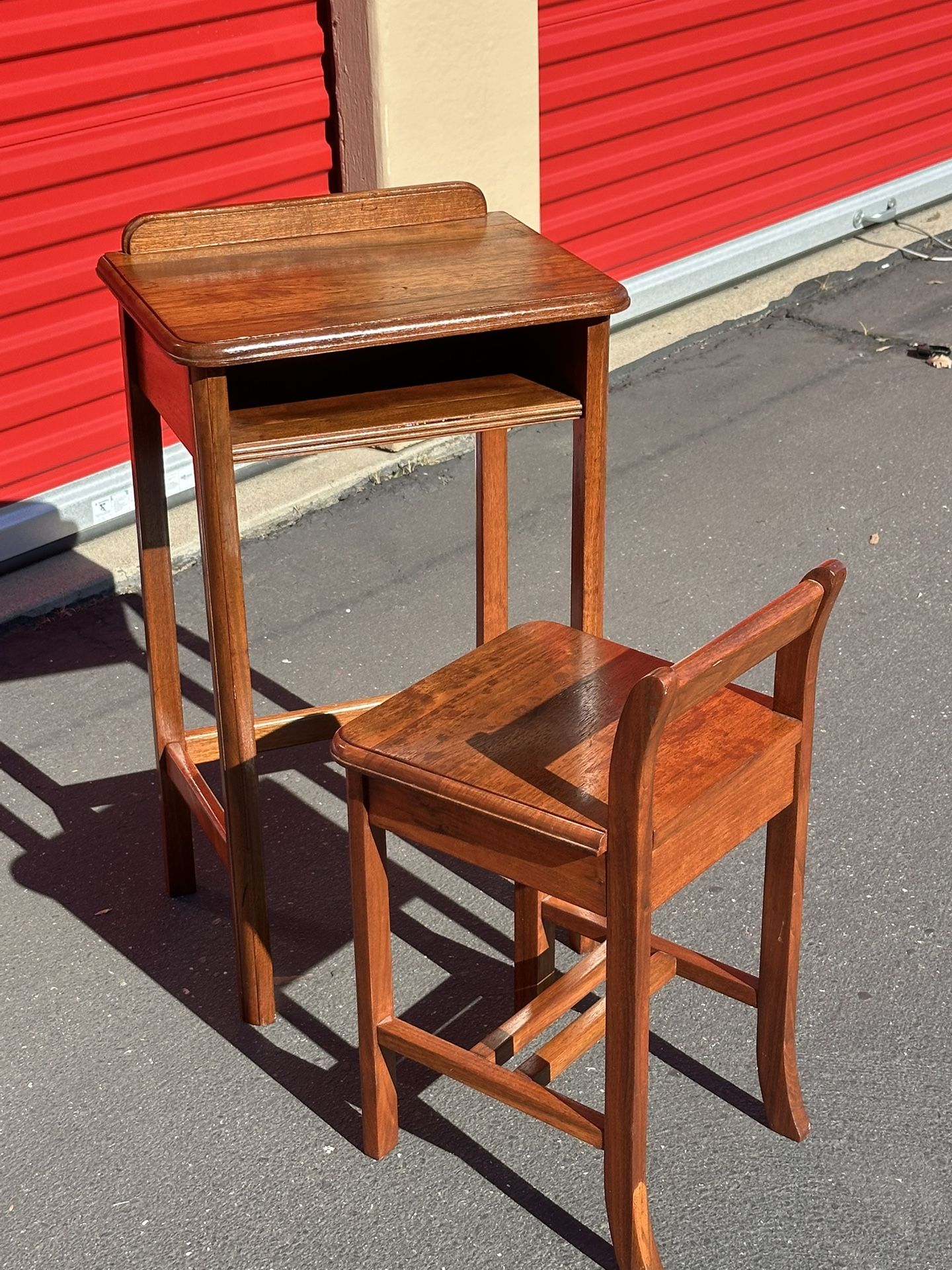 Antique Desk / Chair