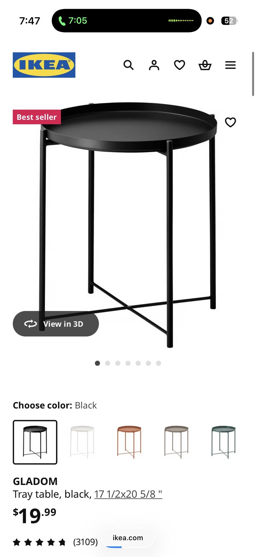 ikea side table