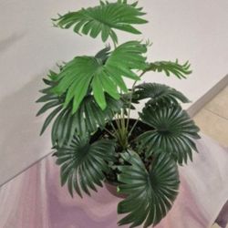 *** REDUCED *** Faux Potted Plant with Mixed Colored Stone @ Lasting Creations