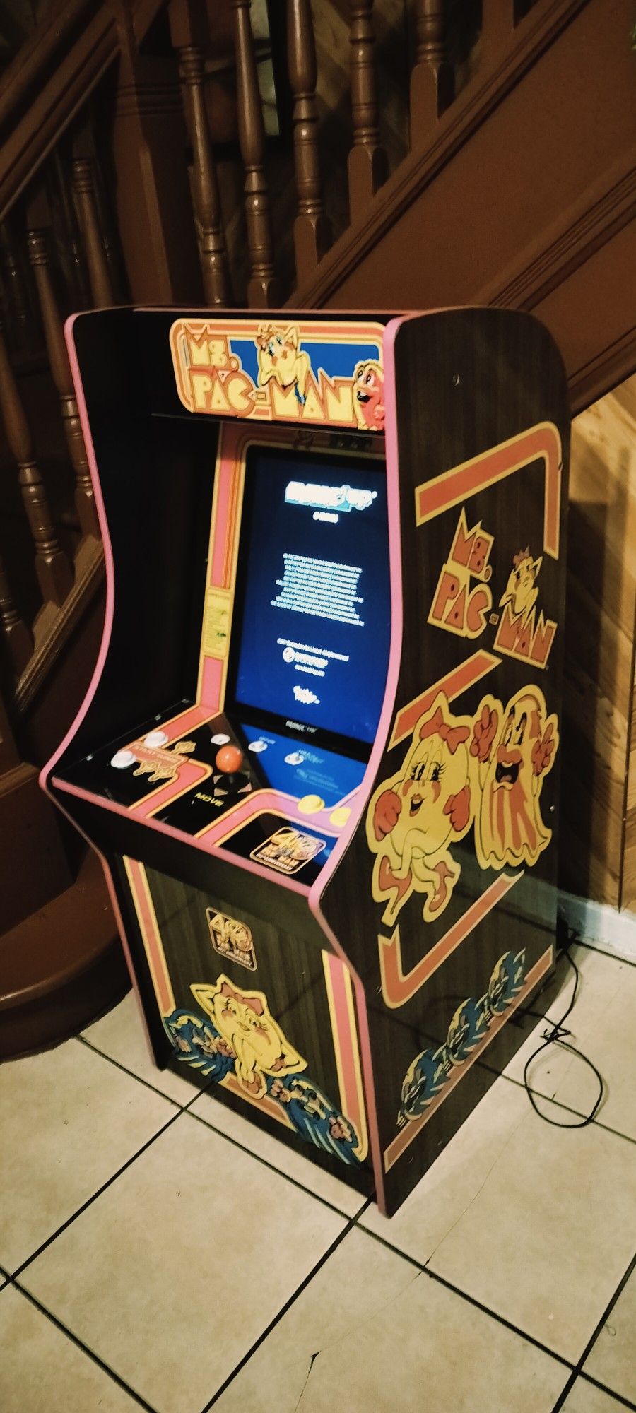 Ms PacMan Arcade Console
