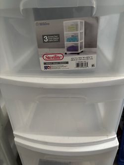 3 drawer cart