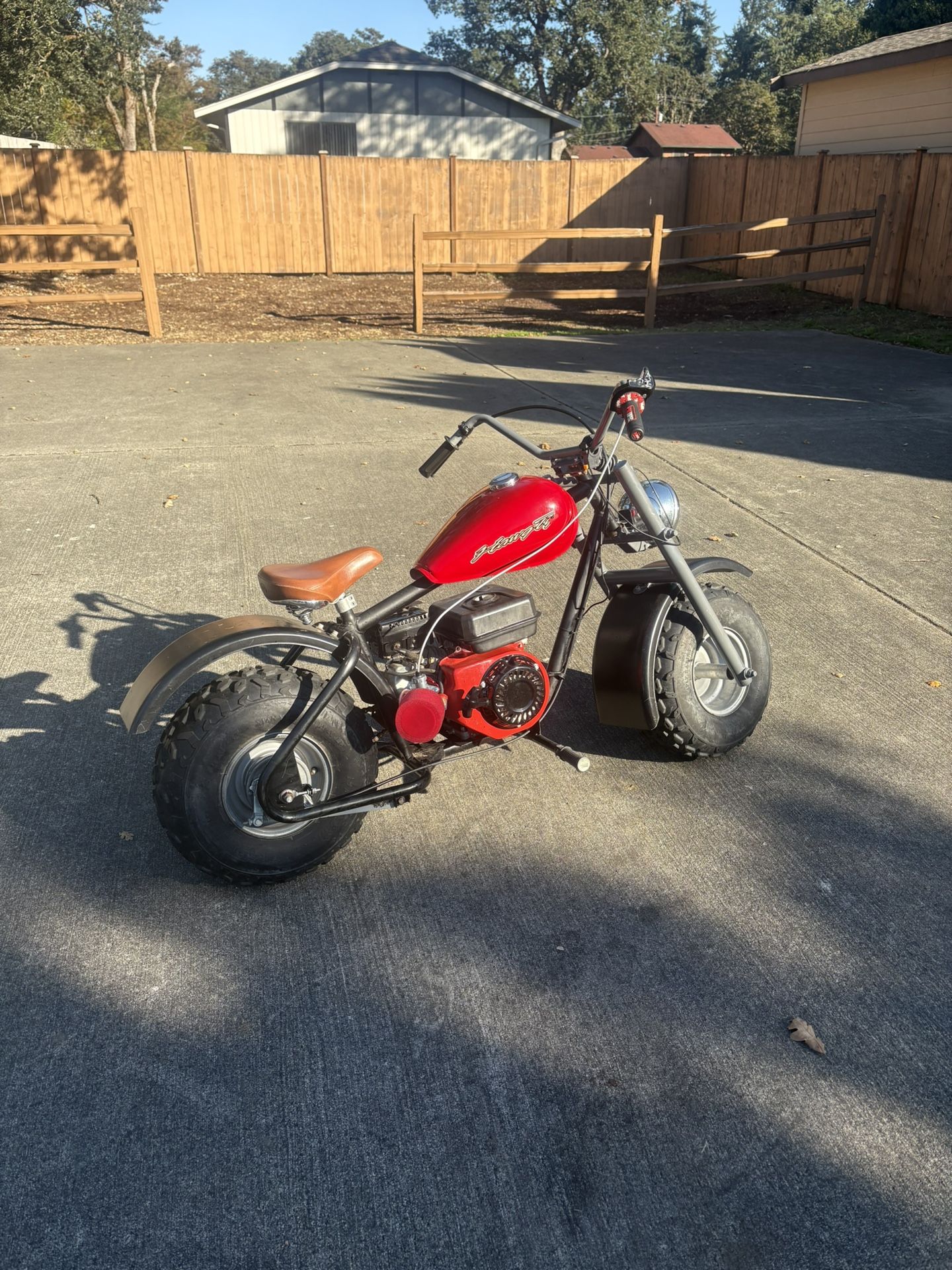 Baja Mini Bike Chopper