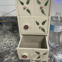 Jewelry Box With Drawers Storage 